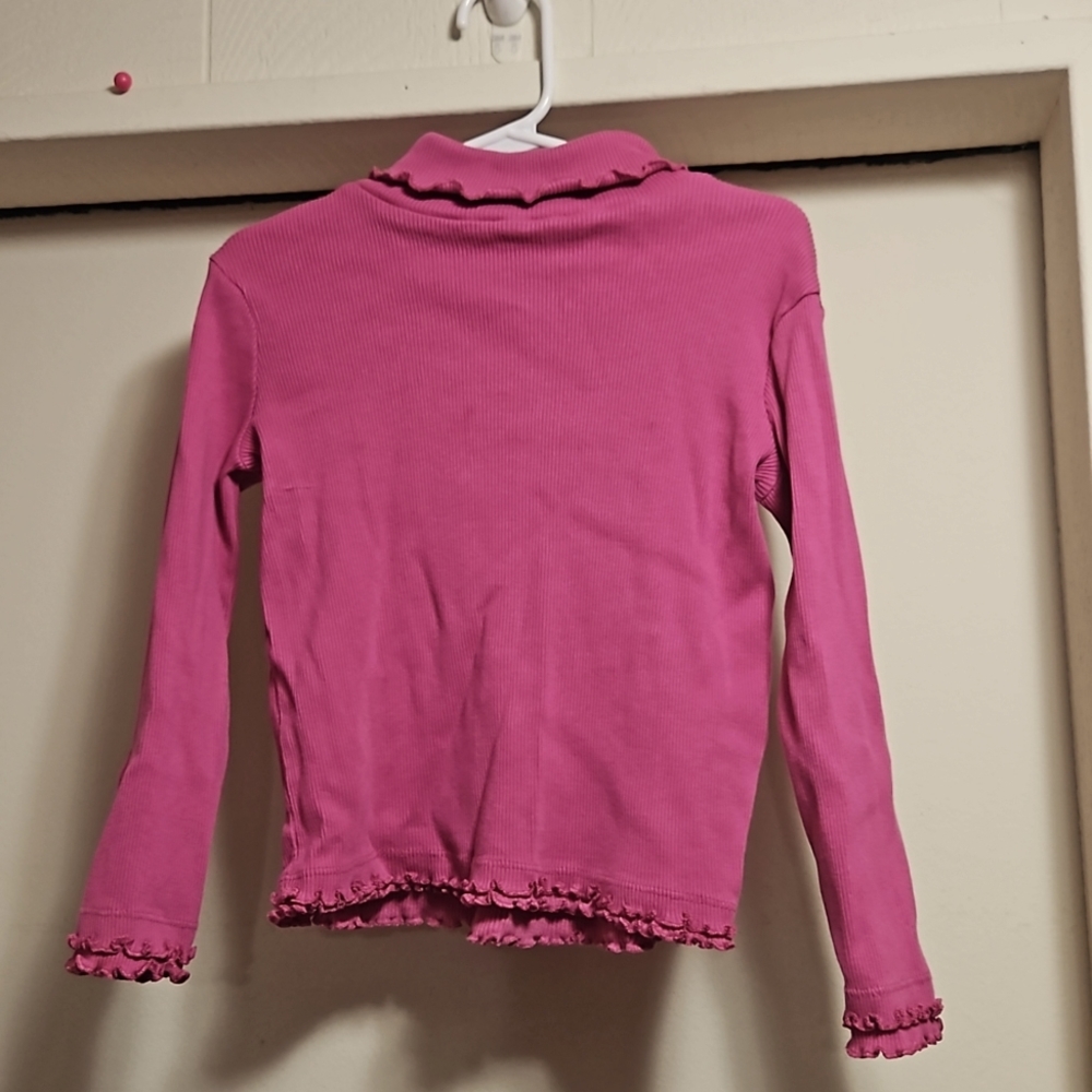 Girls 4t pink long sleeve shirt